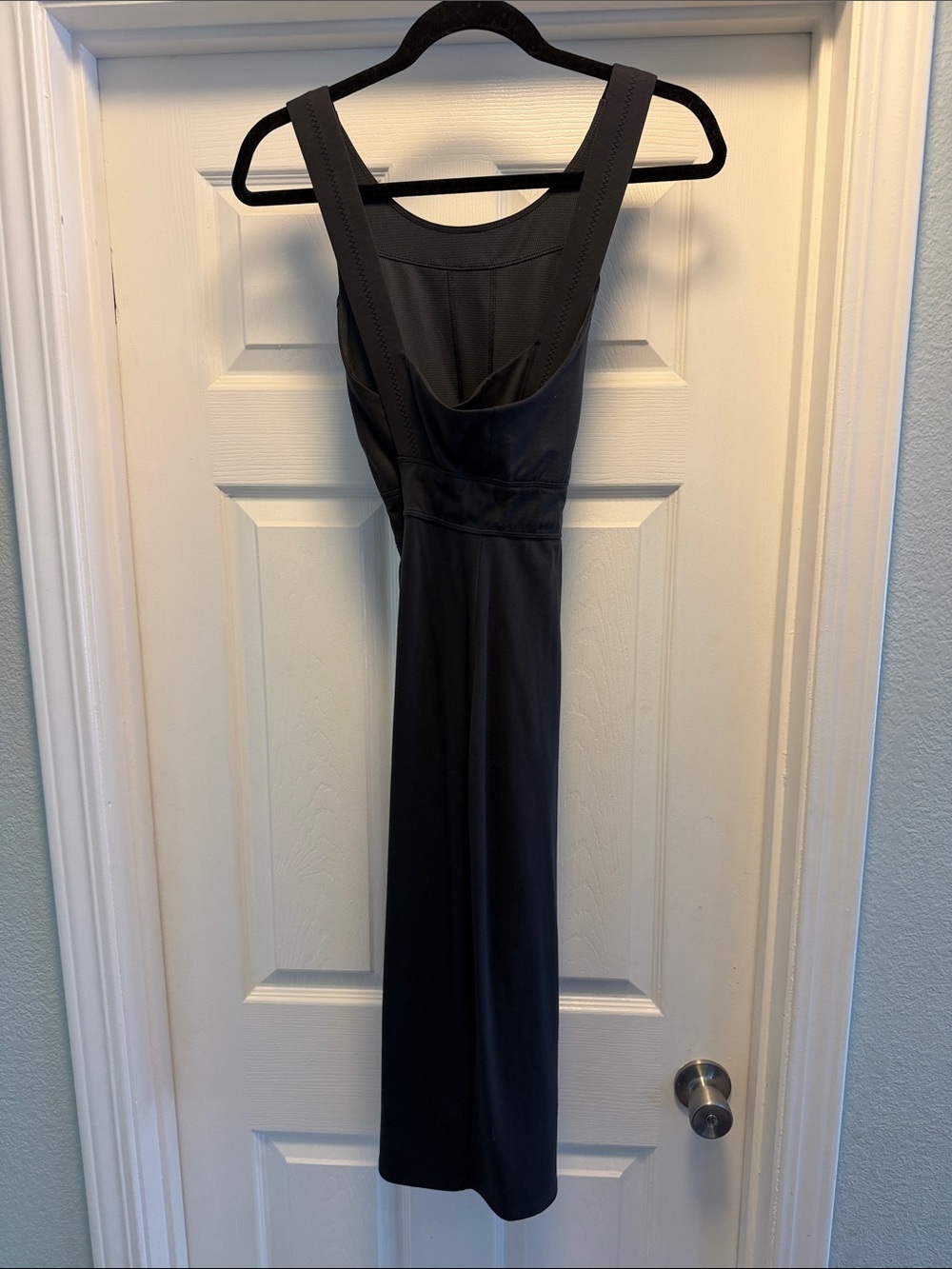Athleta Black Sleeveless Maxi with Scoop Neck - Picture 2 of 3